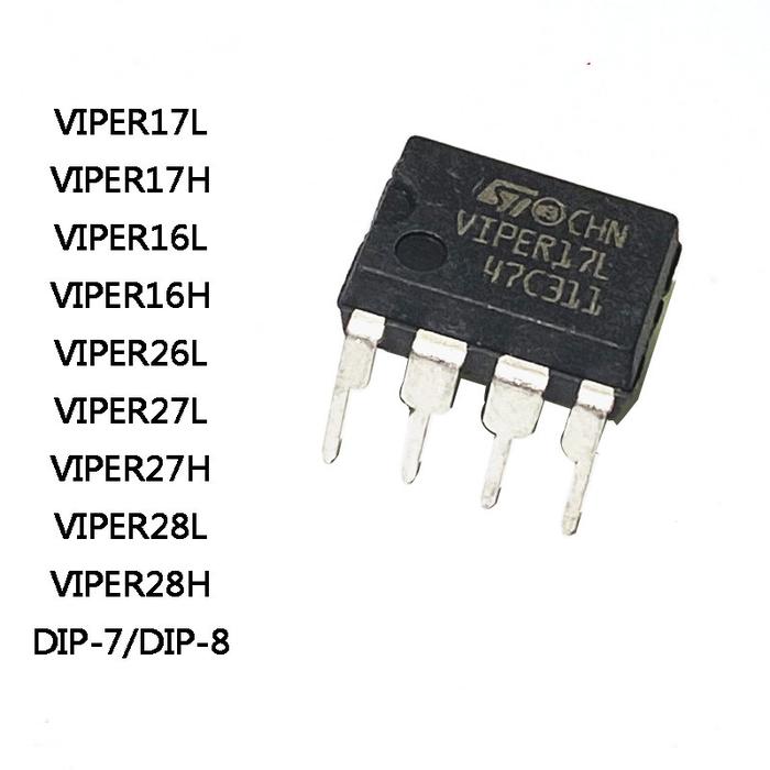 5Pcs VIPER17L VIPER17H VIPER16L VIPER16H VIPER26L VIPER27L VIPER27H