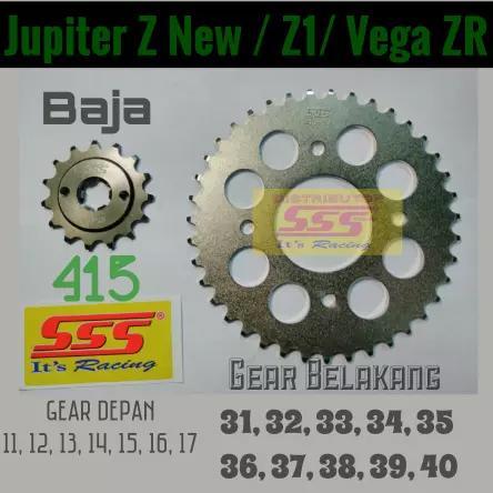 Girset Jupiter Z New/Jupiter Z1/Vega Zr Sss 415 Rk Takasago 110 Hslt #Gratisongkir