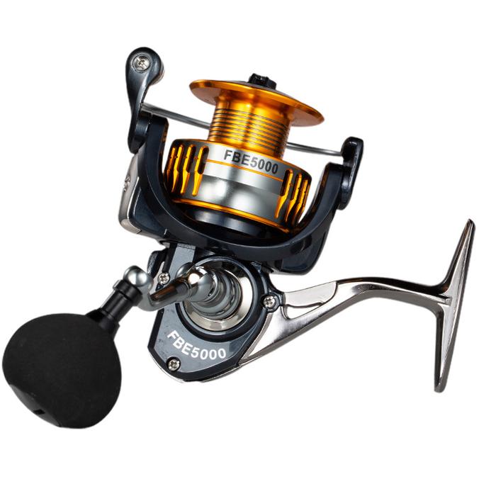 DEUKIO Fishing Reel Metal FBE 2000-7000 2+1BB No Gap Lure Spinning