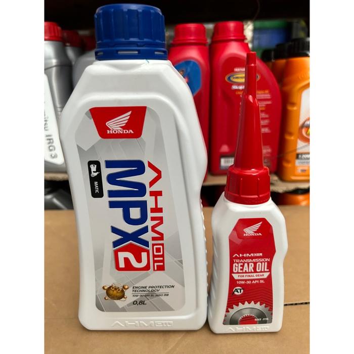 Oli Mpx 2 Matic Ahm + Oli Gardan 100% Asli