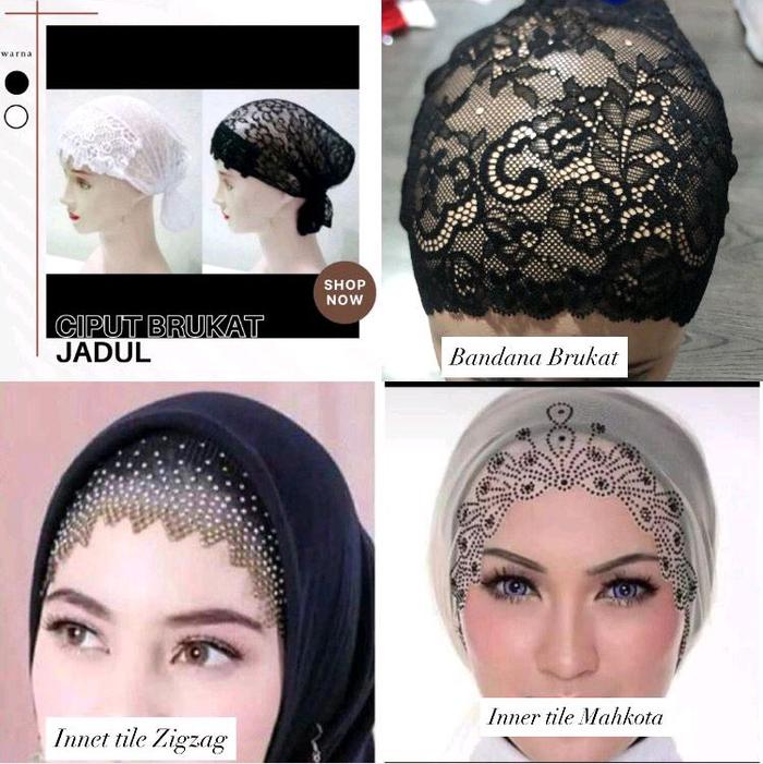CIPUT BRUKAT JARING PANJANG IKAT/ INNER MANIK TILE MAHKOTA/ INNER MANIK TILE ZIGZAG/ DALAMAN KERUDUN