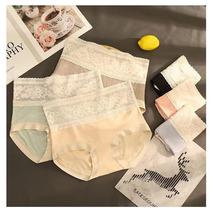 PAKET BUNDLING 3PC & 6PC CELANA DALAM CD RENDA WANITA KEKINIAN BAHAN HALUS LEMBUT ALLSIZE ELASTIS PU
