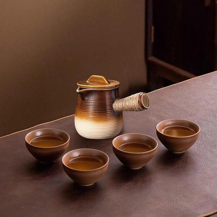 Stovetop Kettle Tea Kettle Chinese Style Heat Tea Stove Tea Pot Set