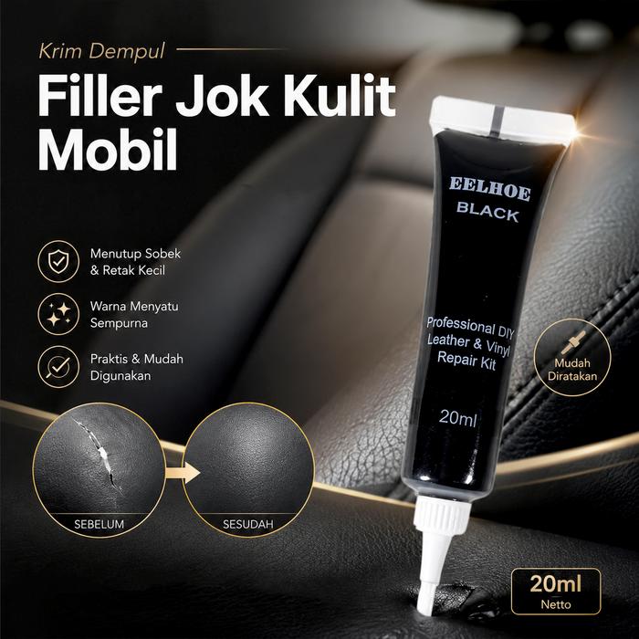 Permata Mall | Krim Reparasi Kulit | Filler Jok Mobil | Cairan Perbaikan Kulit