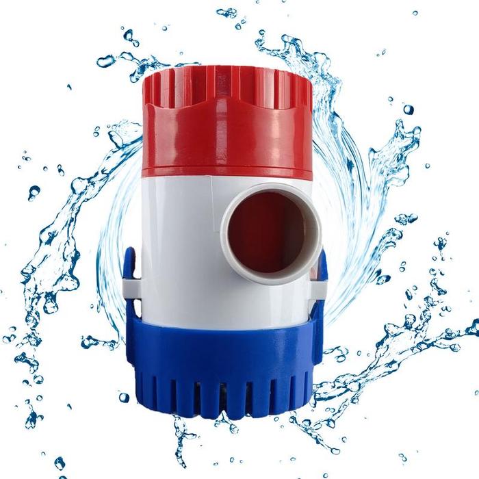 1100GPH Ship Bilge Water Pump 12/24 Volt Portable Bilge Pump For