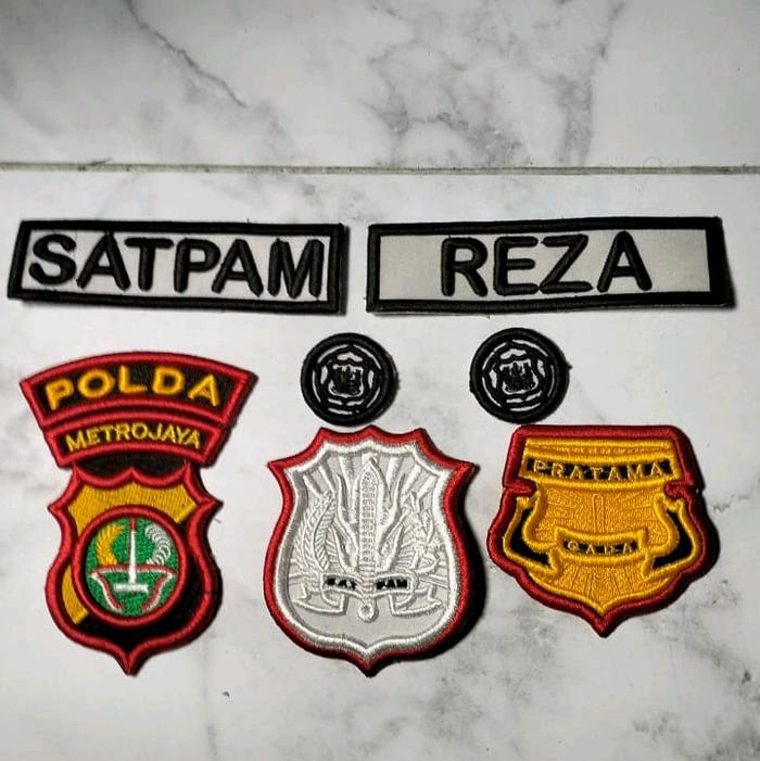 PDL LIS MERAH ATRIBUT SATPAM TIMBUL 3D