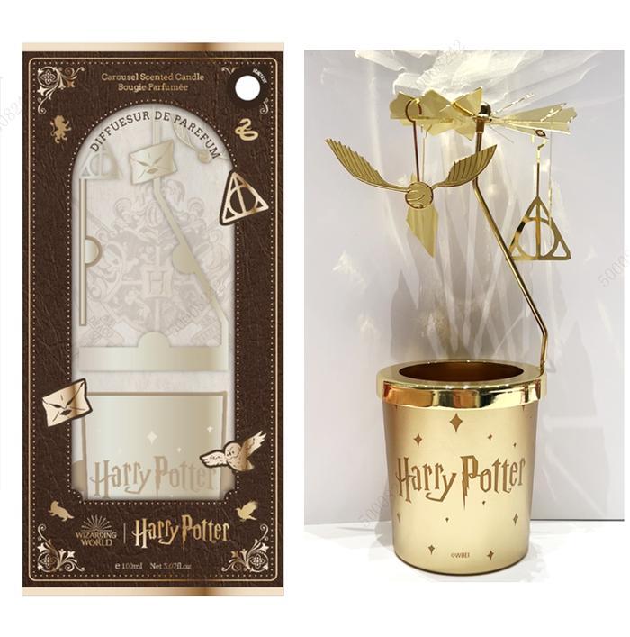 Miniso Harry Potter Carousel Scented Candle Tempat Lilin Aromaterapi Dekorasi Ruangan Estetik Tempat