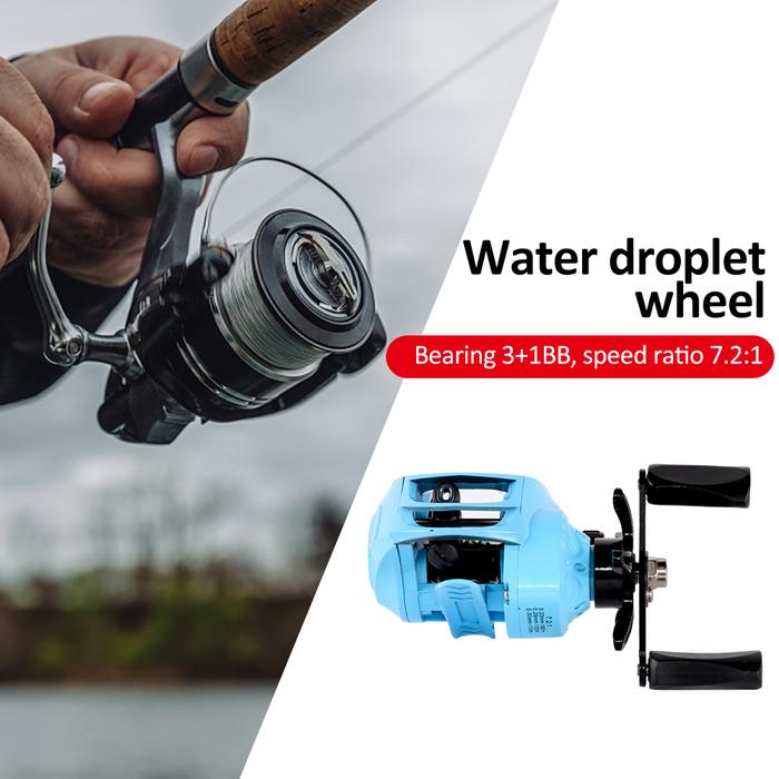 7.2/1 Fishing Reel Saltwater Lure Fishing Reel Lightweight High Speed