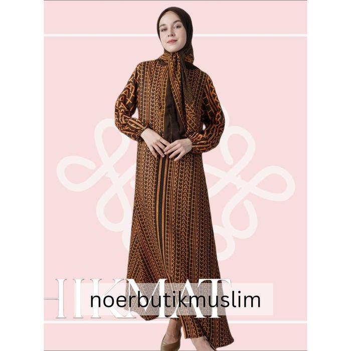 Hikmat Fashion Original A8847-12 Abaya Hikmat Noerbutikmuslim