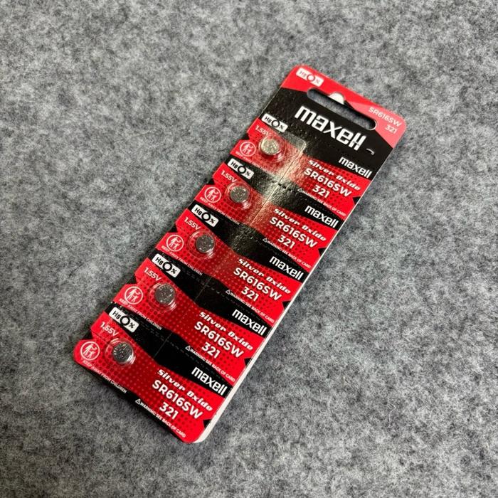Baterai Jam Tangan Maxell 321 SR616SW Batre Maxell ORIGINAL