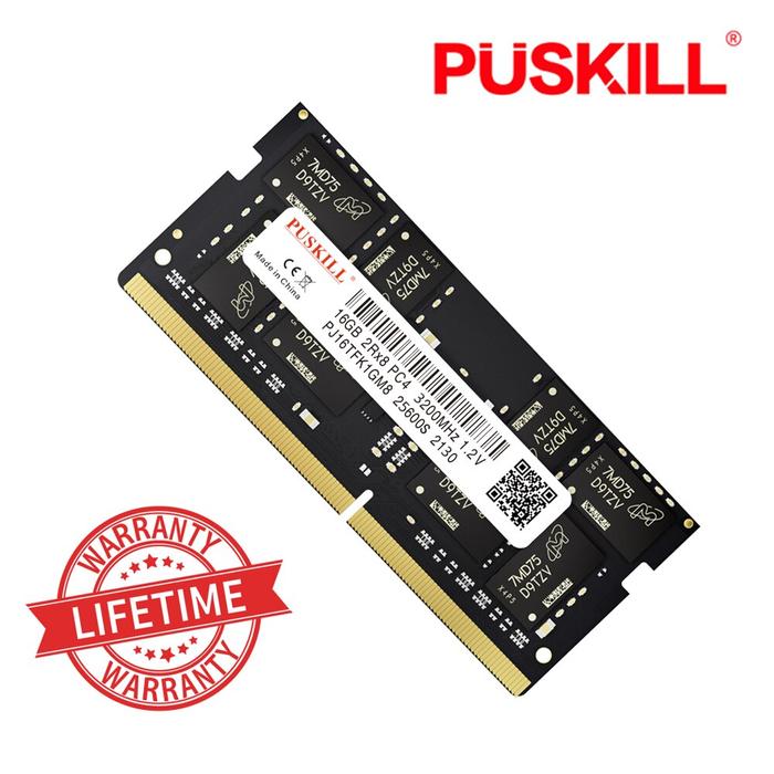PUSKILL Memoria Ram Notebook DDR4 DDR3L 16GB 8GB 4GB 32GB 3200 2666