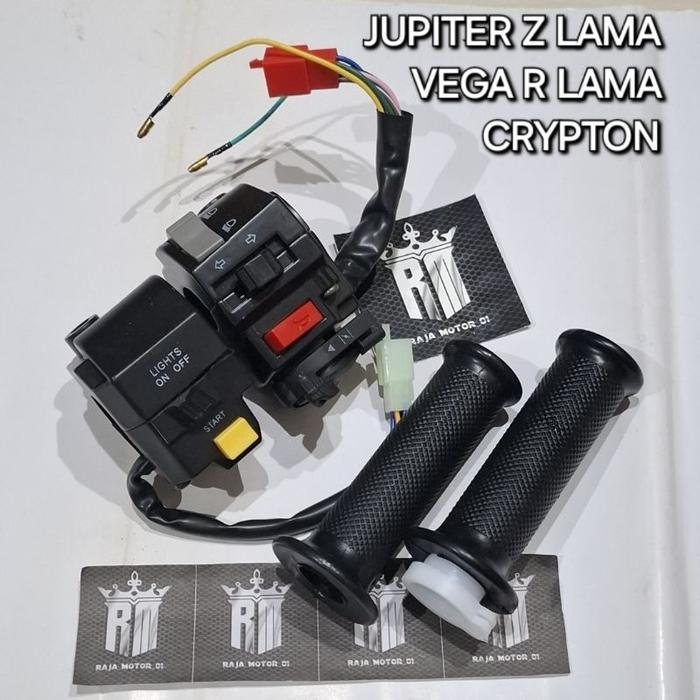 SAKLAR SET + HANDGRIP YAMAHA JUPITER Z LAMA VEGA R LAMA CRYPTON