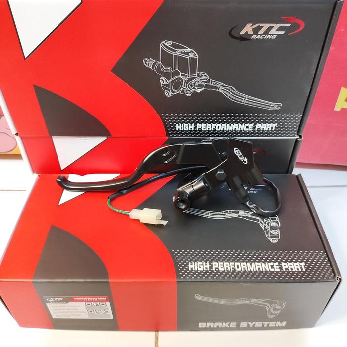 MASTER REM KTC RACING ZEN SET KANAN TABUNG OVAL KIRI KOPLING KTC - SET KANAN KIRI