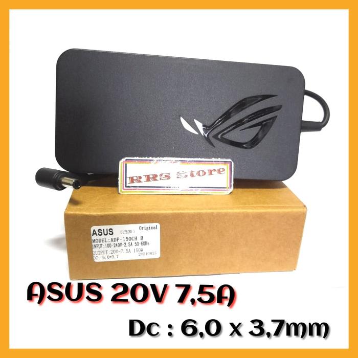Adapter Laptop Charger Asus 20V 7.5A Charger cocok untuk ADP-150CH B A18-150P1A Asus Rog G531GT G731