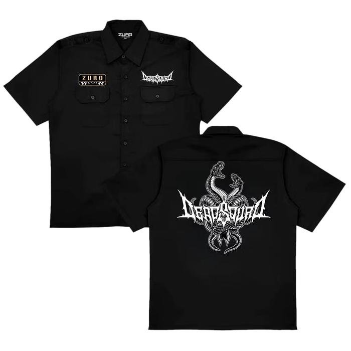 Hadas Workshirt deadsquad Kemeja Kerja PDH Bahan Katun