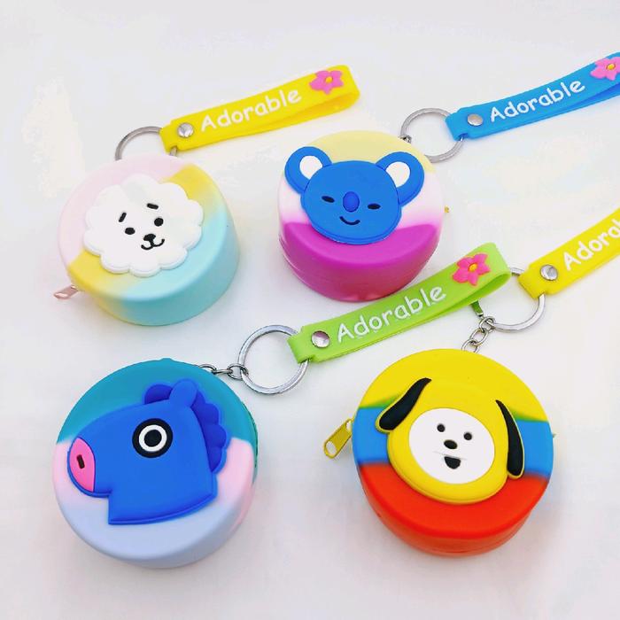 Dompet Koin Pop It Rainbow | Dompet Koin Karet Pop It Rainbow Karakter