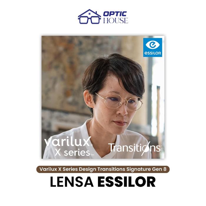 Lensa Kacamata Essilor Progresif Varilux X Design Transitions Signature Gen 8