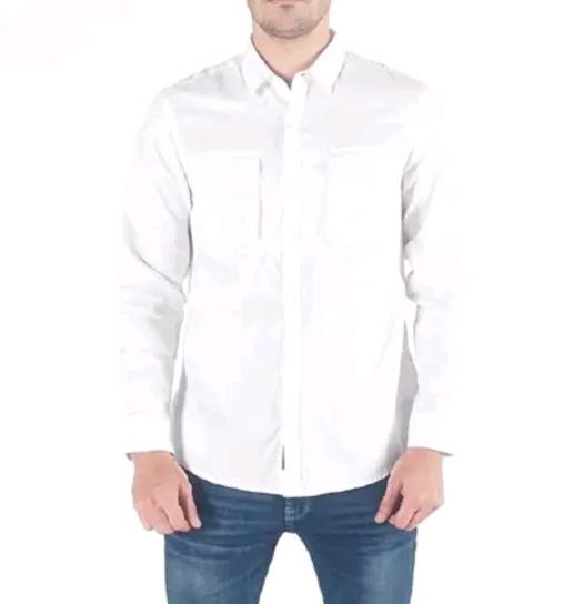 Bombboogie Nation Kemeja Panjang Putih -Reguler Fit 24611B5WT-Size M-ORI