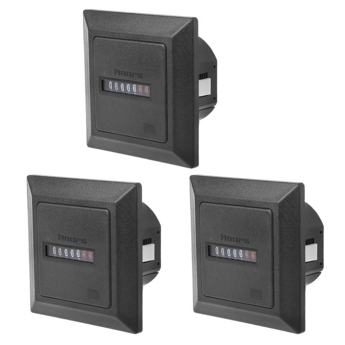 Mechanical Square Hour Meter Gauge Professional Hour Meter