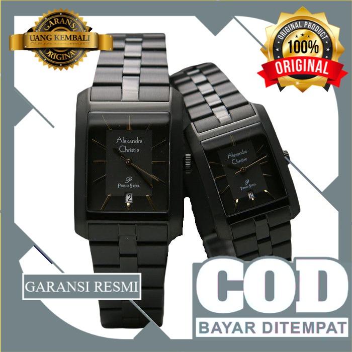 ALEXANDER CHRISTIE COUPLE JAM TANGAN ALEXANDRE CHRISTIE ALEXANDER CHRISTIE COUPLE AC 1019 ORIGINAL