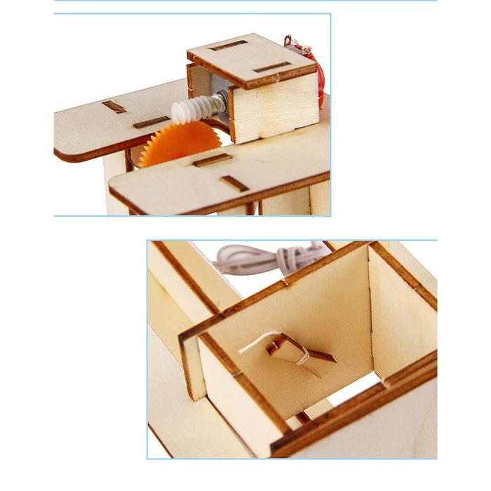 Paket Rangkaian Lift / Creative Education DIY Wire Control Elevator Lift