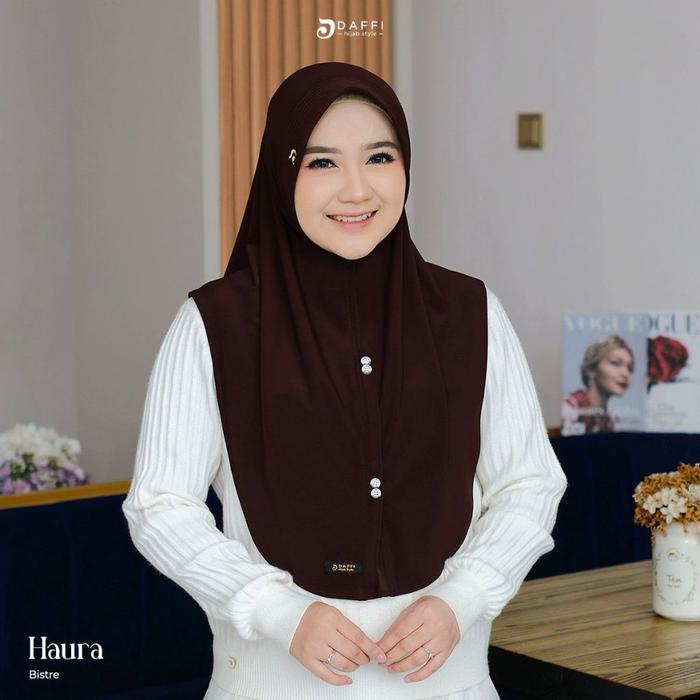 Daffi Hijab Haura Series - High Twist Parfum - Jilbab Daily Kekinian