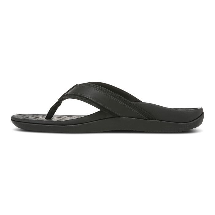 sale Vionic MTide Black Sandal Pria