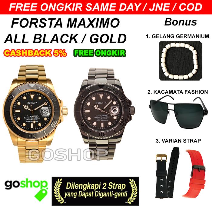 Forsta Maximo 117 Gold Jam Tangan Kesehatan