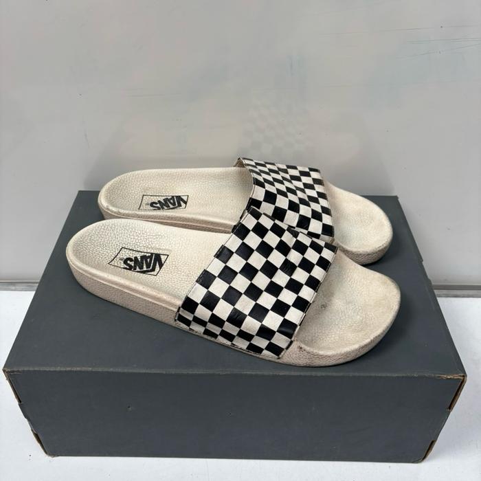 Sandal Vans Checkerboard 100% Original Size 44