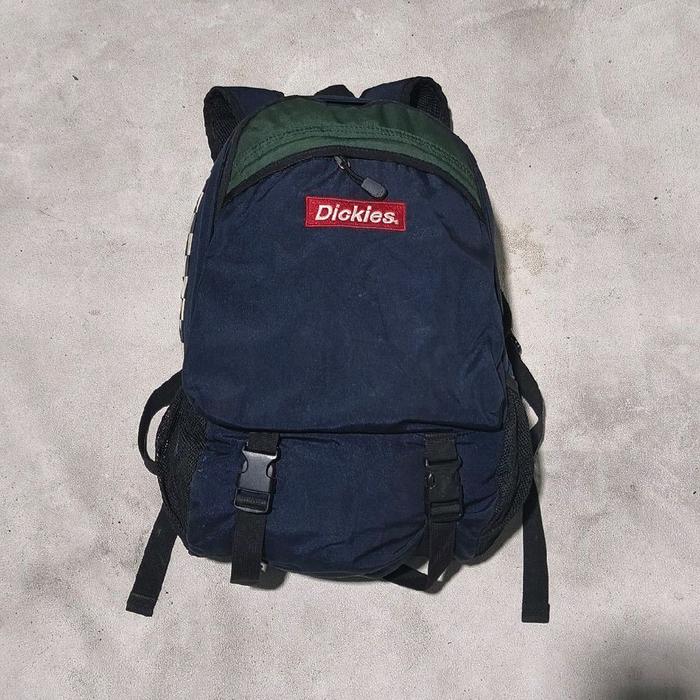 Tas daypack sickies Navy hijau bekas