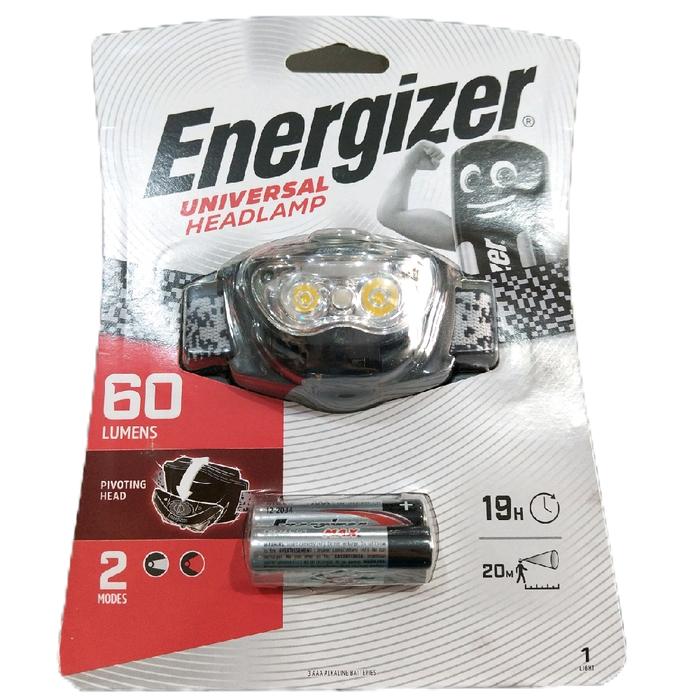 HEADLAMP ENERGIZER 3 LED 60 LUMENS