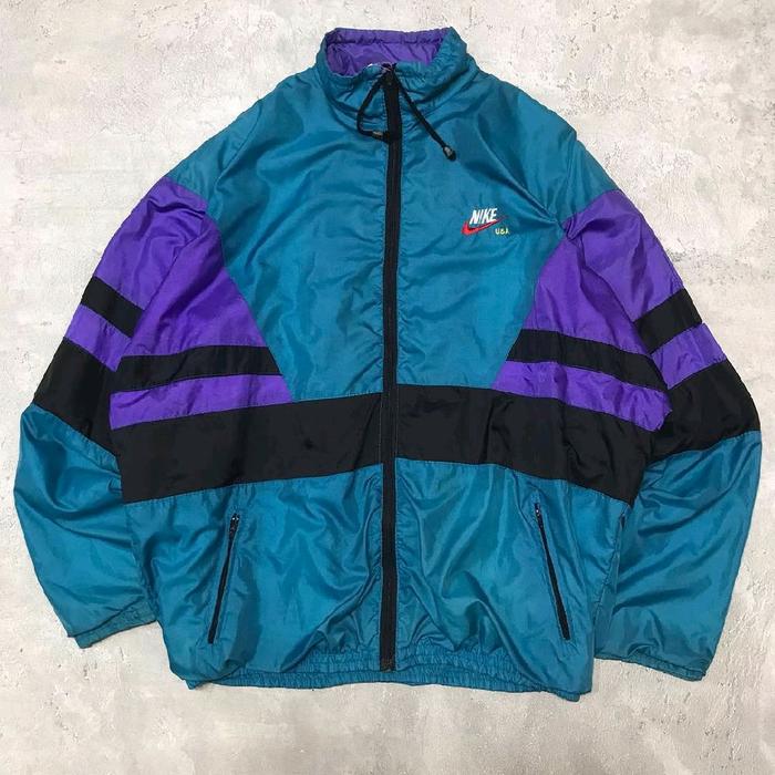 jaket NIKE USA vintage pria sz XXXL jumbo harian center