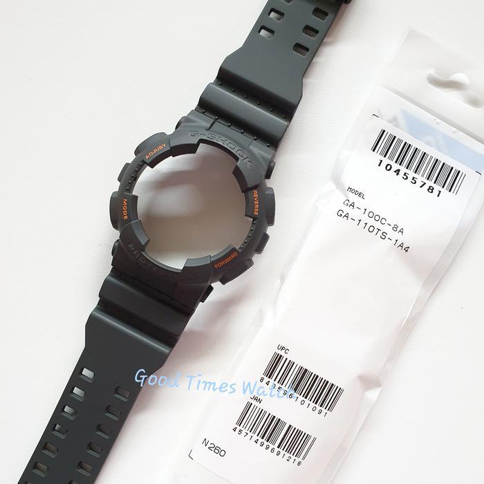 Paket Strap Bezel G-Shock Ga-110Ts-1A4 Ga 110Ts Ga 110 Casio Original