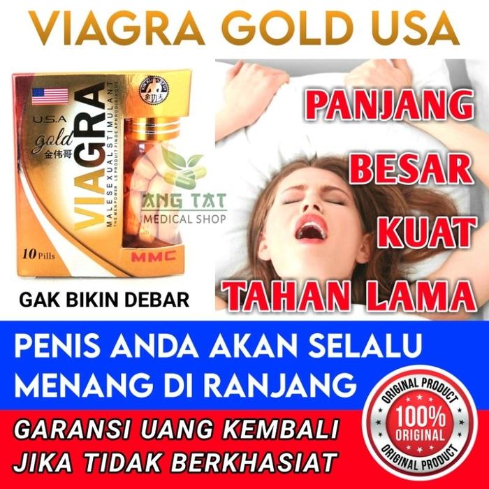 Code-5 RONDE! Obat Stamina Kuat Pria Dijamin Tahan Lama (V-GOLD) ORIGINAL 100%