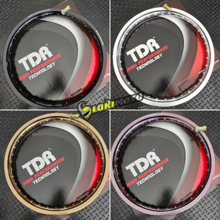 VELG TDR 17 140 160 185 WX SHAPE GREY BROWN BLACK SILVER KWALITAS TERBAIK