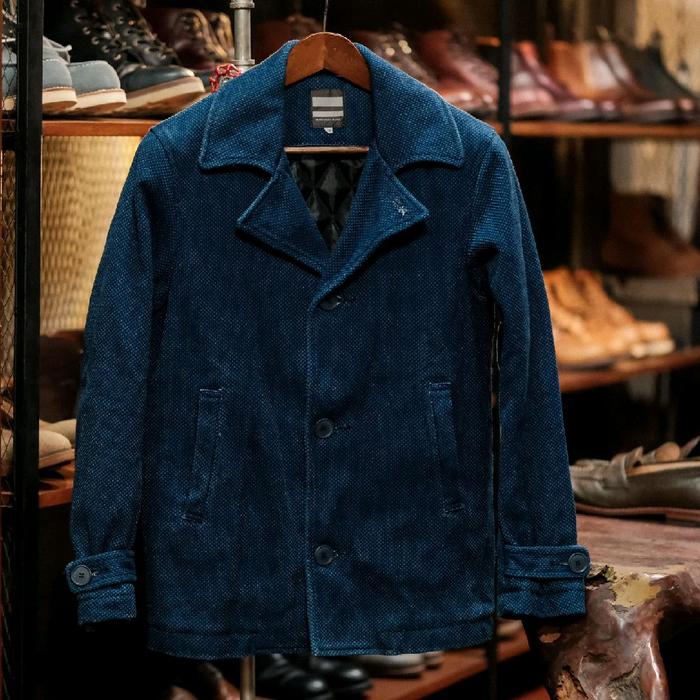 Momotaro Sashiko Indigo Dyid Jacket Original Made In Japan