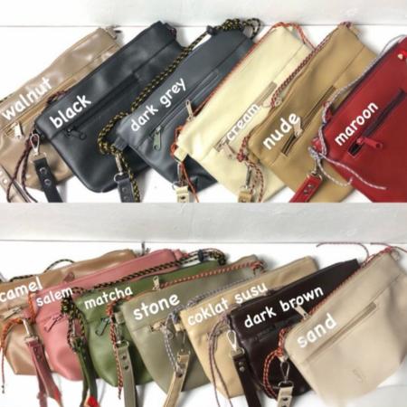 Tas Selempang Bahu Irene Bahan Kulit Sintetis CCI Premium - Wanita