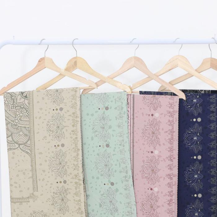 WNJ SCARVES KOLIBRI 2022 | Scarf jilbab segiempat motif jumbo premium elegant mewah