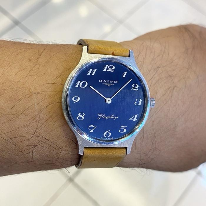 Longines Flagship Blue Dial Numeric Index