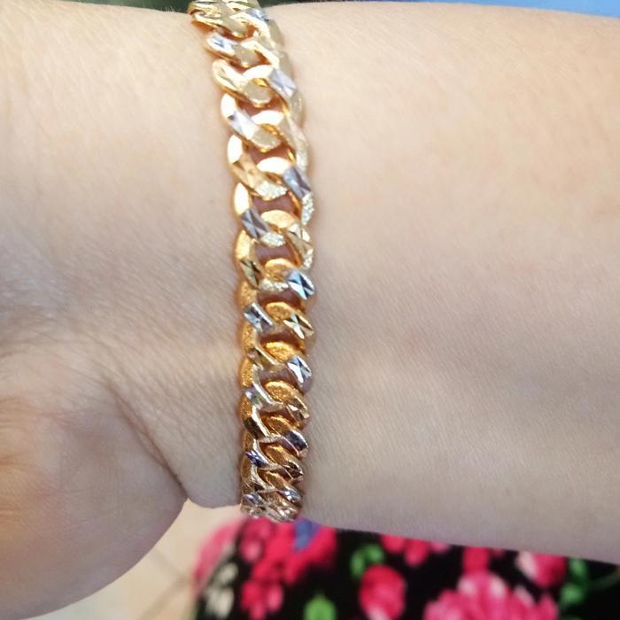 GELANG SISIK NAGA EMAS ASLI KADAR 700/16K