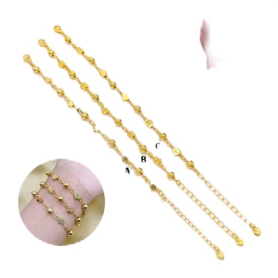 Gelang cantik motip boba varian
