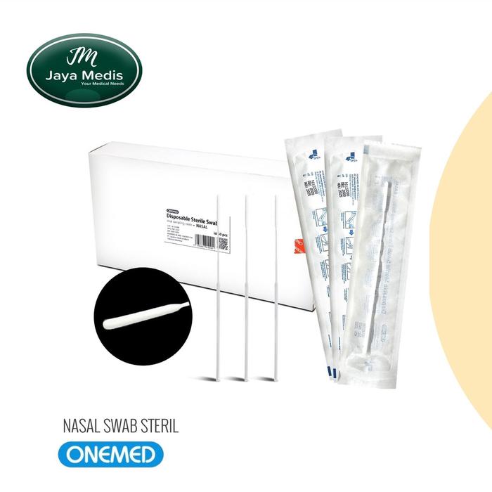 Nasal Swab Steril - Disposable Sterile Swab - Onemed