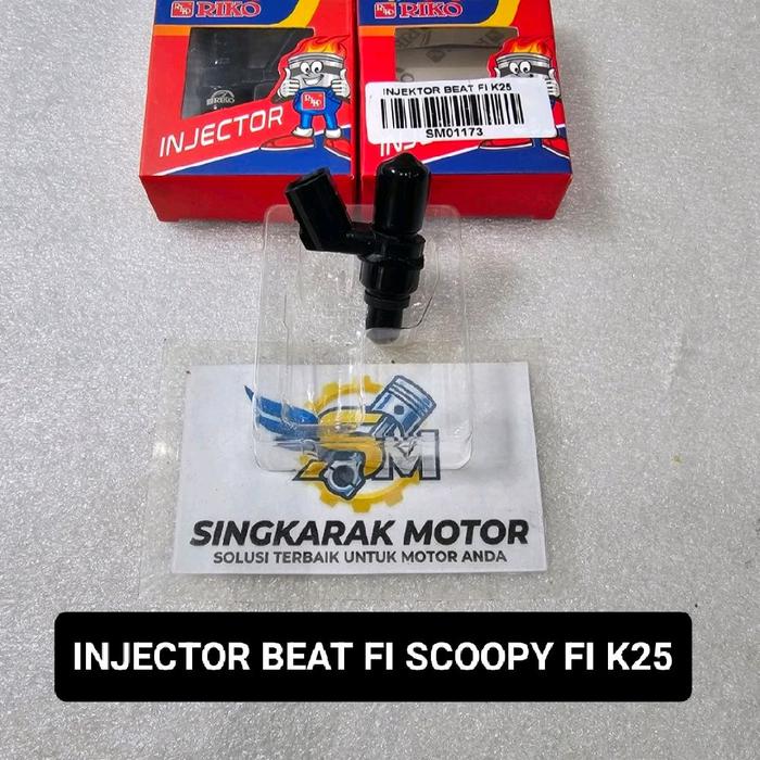 INJEKTOR INJECTOR HONDA BEAT FI SCOOPY FI K25 RIKO ORIGINAL