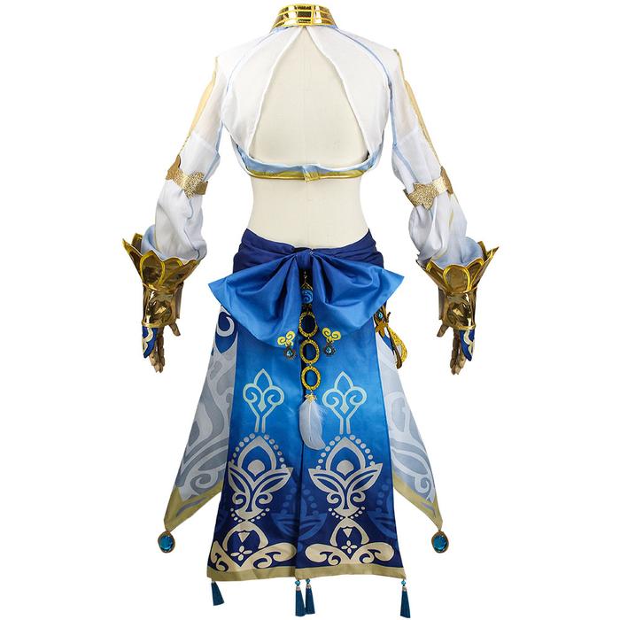 Pakaian Cosplay Genshin Nilou Impact pakaian wanita Cosplay pakaian