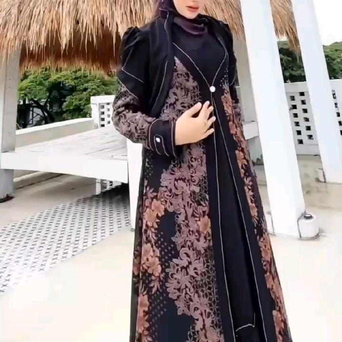 gamis set | set syari | set syari treevana Muslim