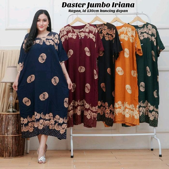 daster jumbo iriana LD 130 rayon premium