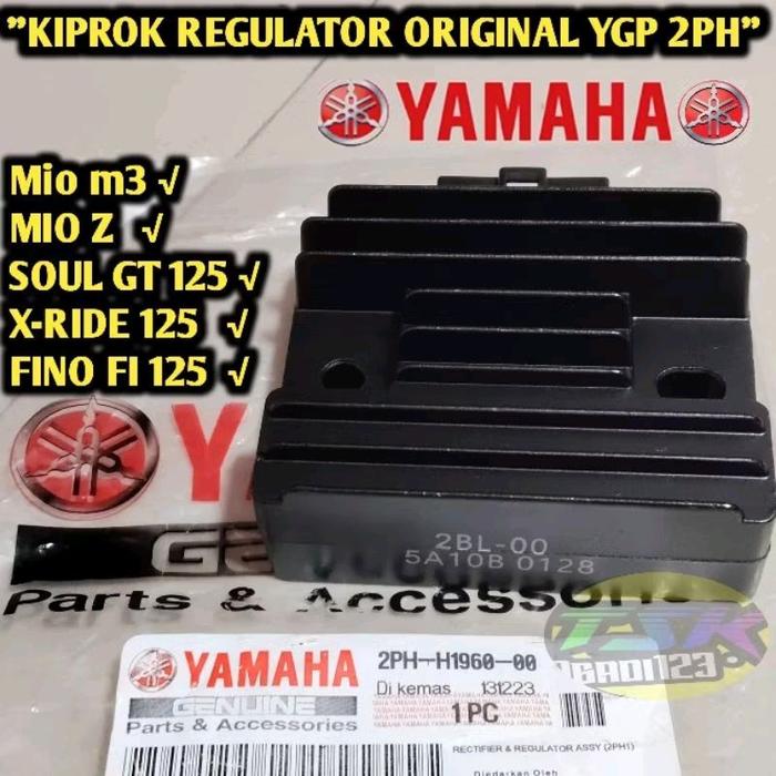 KIPROK REGULATOR YAMAHA MIO M3, MIO Z, MIO S, X-RIDE 125,FINO FI 125,KODE PART 2BL/2PH