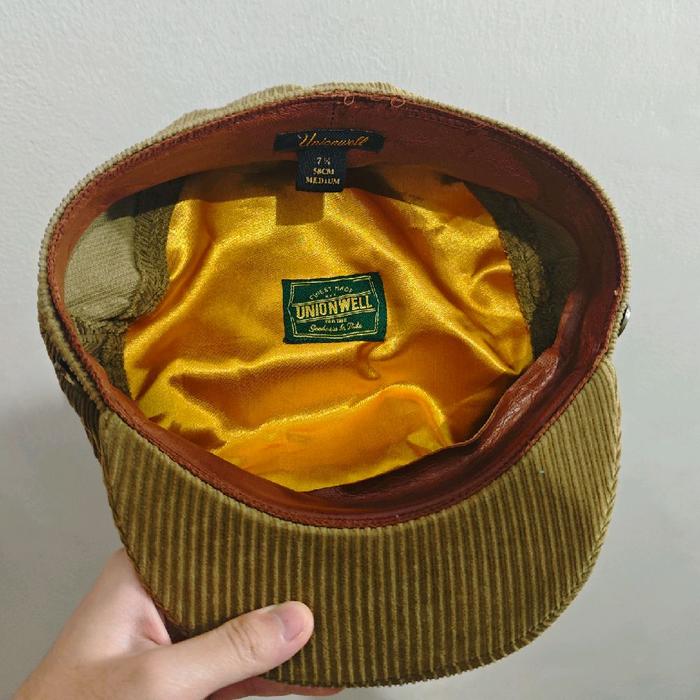 Unionwell Captain Hat Oliver Brown Corduroy Original