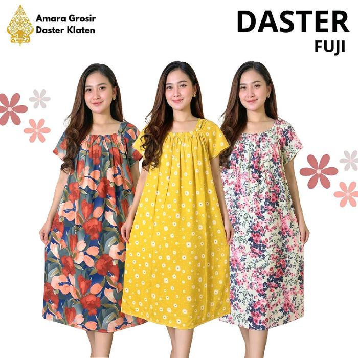 Paket Daster Fuji Rayon Motif Batik Dan Bunga Ukuran Jumbo Nyaman Paket Baju Wanita Rayon Santung Ka