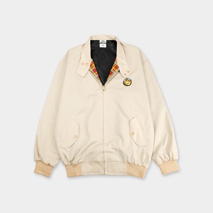 CRSL Chilo Adopter Jacket | Cream | Jaket Harrington Unisex Pria Wanita | Jaket Motor Basic | Outerw